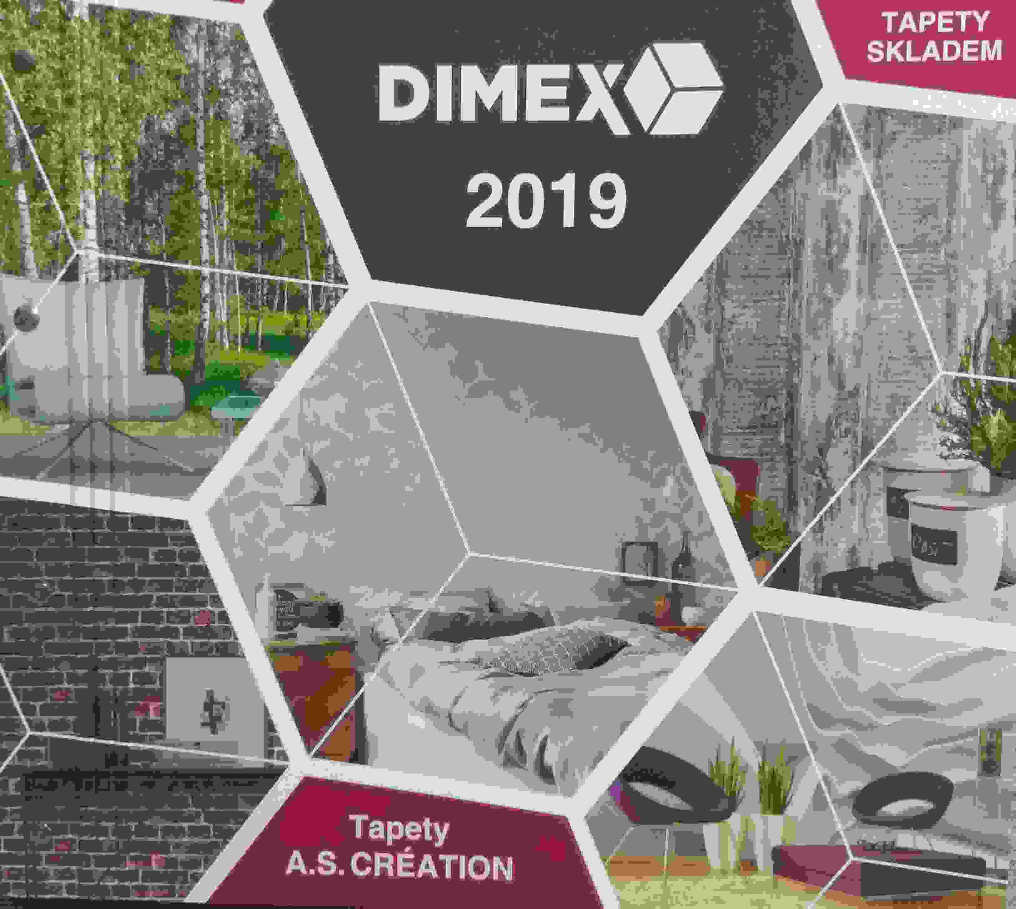 tapety na zeď skladem dimex 2019